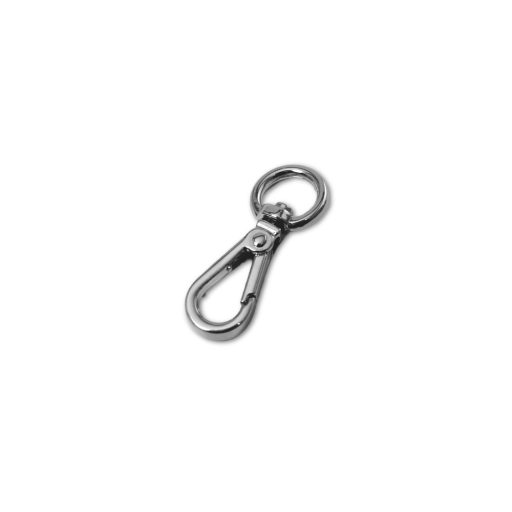 Karabiner, nikkel, 8 mm