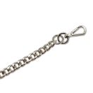 Karabiner, nikkel, 8 mm