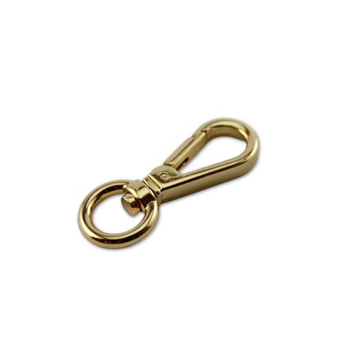 Karabiner, arany, 8 mm