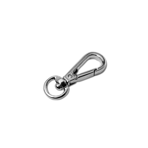 Karabiner, nikkel, 9 mm