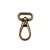 Karabiner, sötét antik, 25 mm