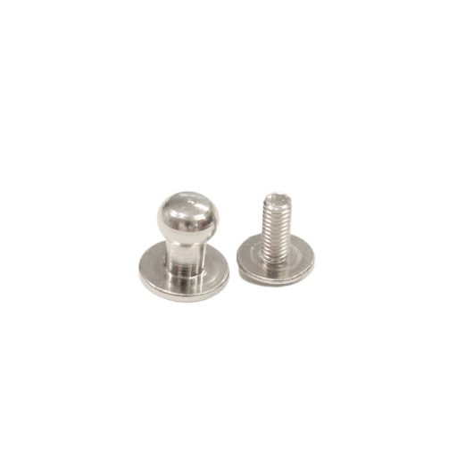 Pisztolygomb, nikkel, 6 mm