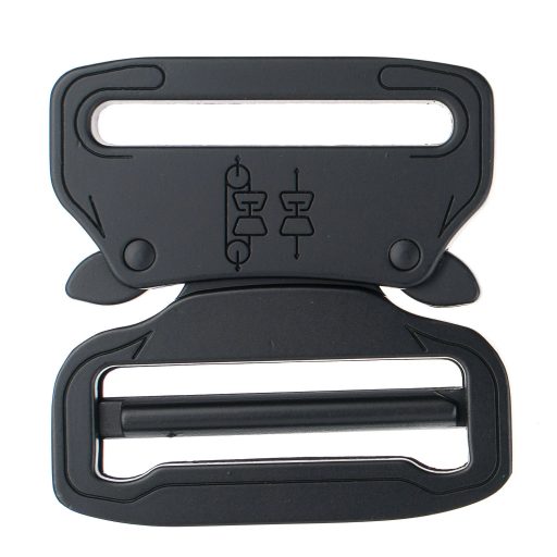 Hevedercsat, fekete, 45 mm