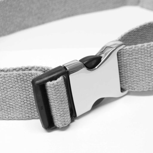 Fém és műanyag hevedercsat, 38 mm