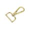 Lapos karabiner magas, arany, 25 mm