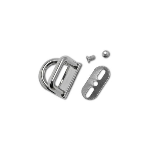 Dupla fogótartó, nikkel, 15 mm