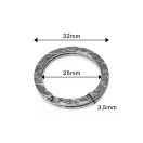 Kulcskarika, nikkel, 33 mm