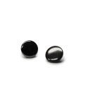 Dupla fejű szegecs, fekete, 9,2 mm