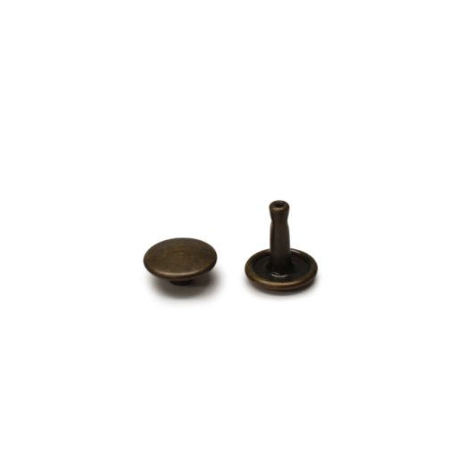 Dupla fejű szegecs, antik, 9 mm