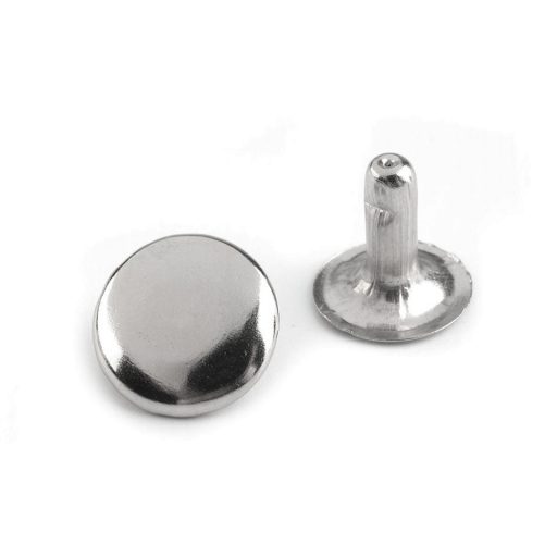 Dupla fejű szegecs, nikkel, 11 mm