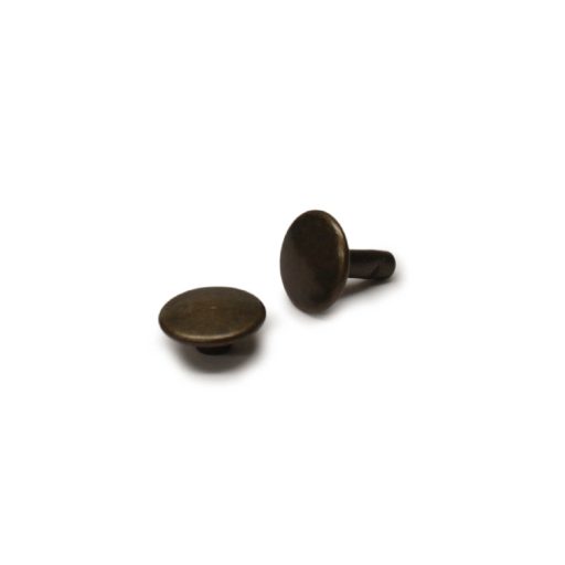 Dupla fejű szegecs, antik, 11 mm