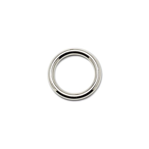 Zamak karika, nikkel, 25 mm