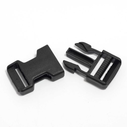 Műanyag hevedercsat, 20 mm