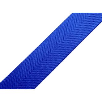 Szatén heveder királykék, 38 mm, halszálka