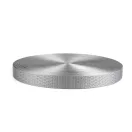 Szövött mintás, extra erős műszálas heveder, 38 mm, szürke