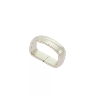 Fém övbújtató, 17 mm, nikkel