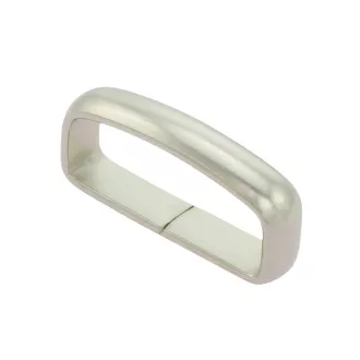 Fém övbújtató, 32 mm, nikkel
