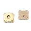 Mágneszár, felvarrható arany, 14 mm