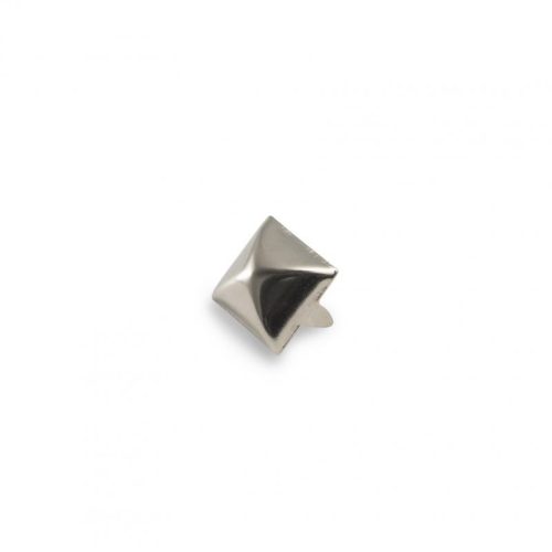 Piramis dísz, 18 mm, nikkel