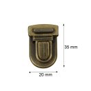 Tukzár, antik, 24 mm