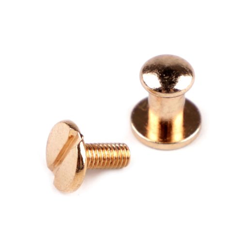 Pisztolygomb, fekete nikkel, 6 mm-es fejjel, 7 mm hosszú nyakkal