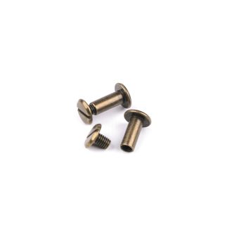 Övcsavar, 12 mm hosszú, antik