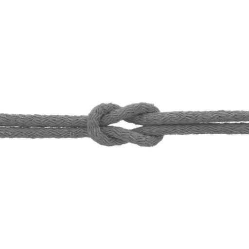 Pamut zsinór, szürke, 7 mm