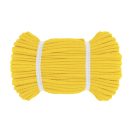 Pamut zsinór, sárga, 8 mm