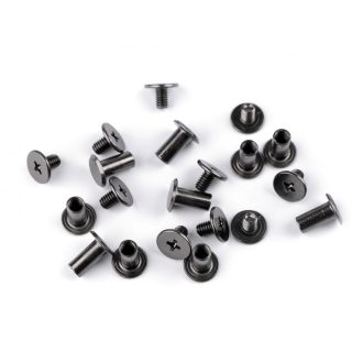 Övcsavar, 10x13 mm, fekete nikkel