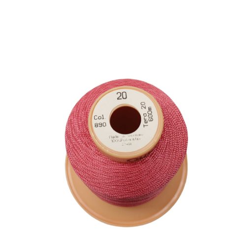 Bőrvarró cérna, rozsdabarna, 20-as