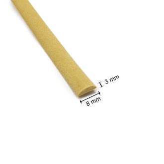 Domborító 8x3 mm