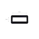 Műanyag fogótartó, 40 mm