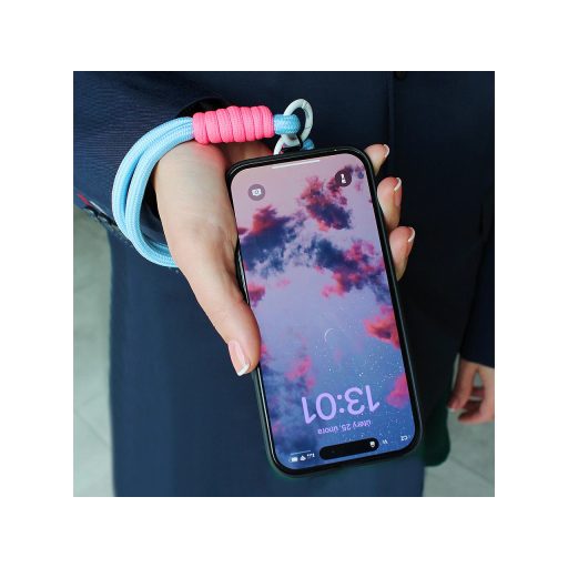 Színes csuklópánt mobiltelefonhoz, 33 cm, bézs