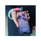 Színes csuklópánt mobiltelefonhoz, 33 cm, rózsaszín