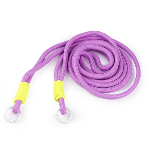 Színes csomózott vállpánt mobiltelefonhoz, 128 cm, lila