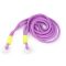 Színes csomózott vállpánt mobiltelefonhoz, 128 cm, lila