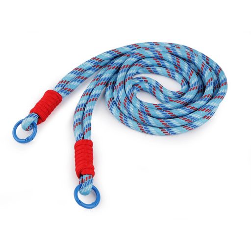 Színes csomózott vállpánt mobiltelefonhoz, 128 cm,világoskék