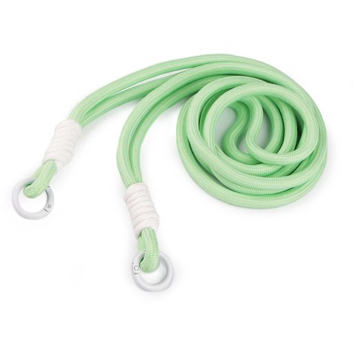 Színes csomózott vállpánt mobiltelefonhoz, 128 cm, zöld