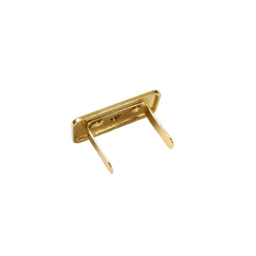 Gravírozható fém plakett, 30x15 mm, arany