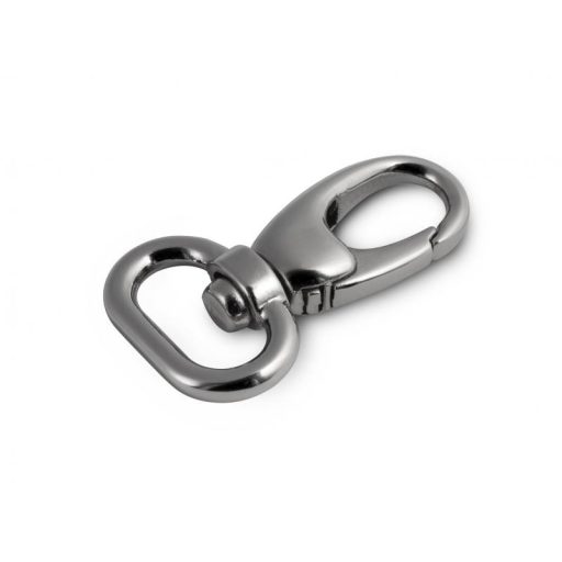 Karabiner, nikkel, 20 mm