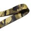 Arany-zöld military mintás szövött heveder, 50 mm