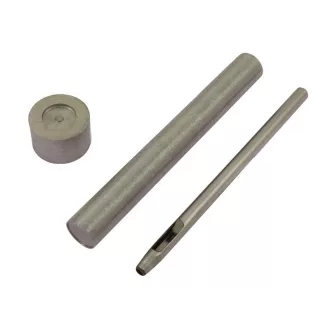   Felütő szett lyukasztóval, 10 mm-es magas szegecses mágneszárhoz