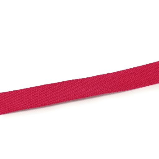 Pamut-műszál heveder, pink, 25 mm