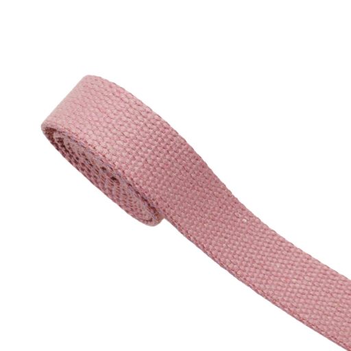 Pamut heveder, pink, 30 mm