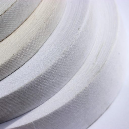 Kierősítőszalag Textil 10 mm, fehér