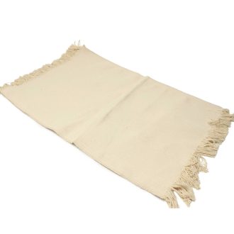 Bézs színű rojtos textil táskavarráshoz