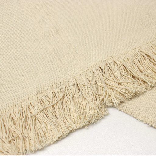 Bézs színű rojtos textil táskavarráshoz