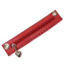 Horgolható cipzáras táska szett bőrből, szürke