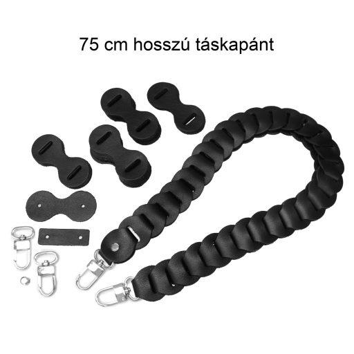 DIY Bőrpánt Szett, Fekete