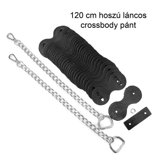 DIY Bőrpánt Szett, Fekete